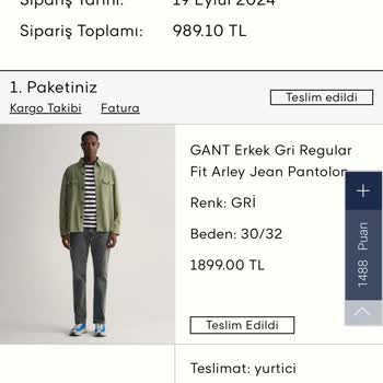 Gant Pantolonun Hızla Yıpranması Ve Yetersiz Müşteri Desteği