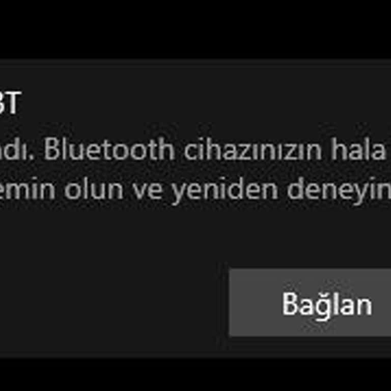 Bilgisayarımda JBL TUNE510BT Bağlantı Sorunu