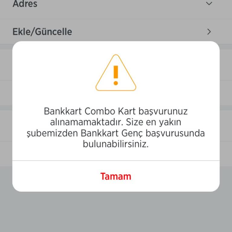 Bankkart Genç Kredi Özelliği Neden Açılmıyor