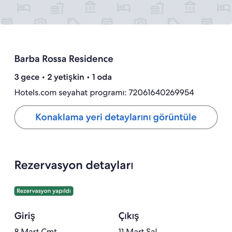 Rezervasyon Sorunu Ve Geri Ödeme Talebi