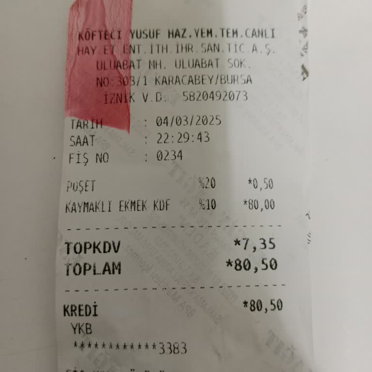 Köfteci Yusuf'ta Hijyen Sorunu Ve Müşteri Güveninin Sarsılması