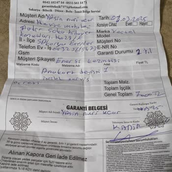 Vestel Yetkili Servis Ve Genel Merkez İlgisizliği
