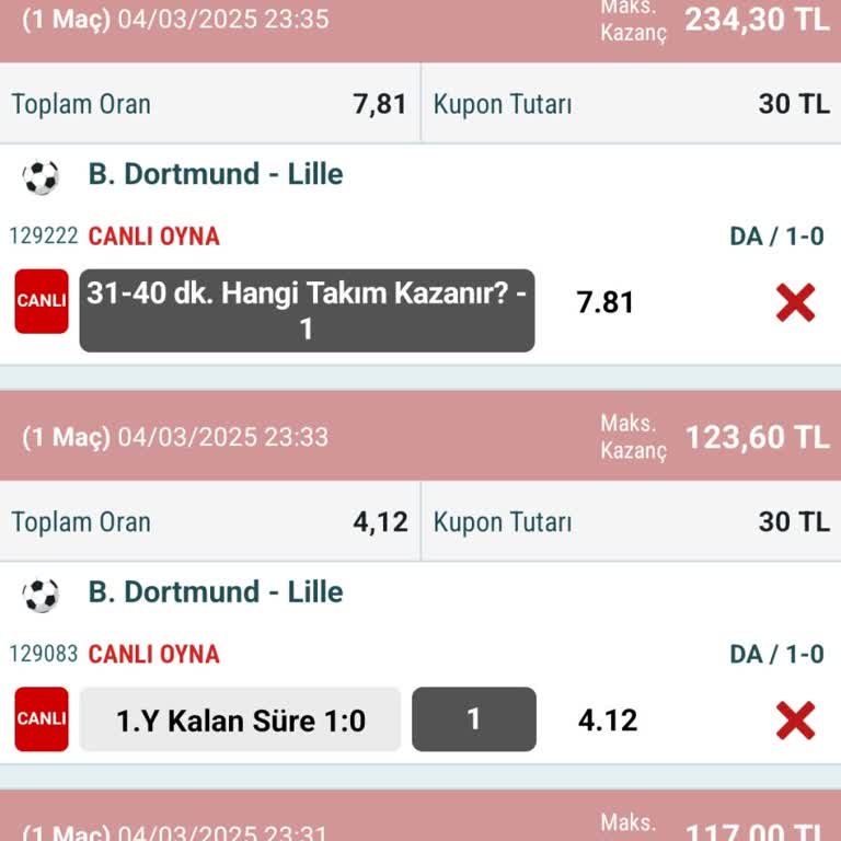 Kazandığım Bahis Kaybedilmiş Sayıldı!