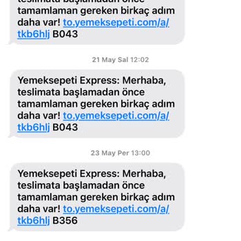 Sipariş Teslim Edilmedi, Yemeksepeti Bilgilendirmede Yetersiz