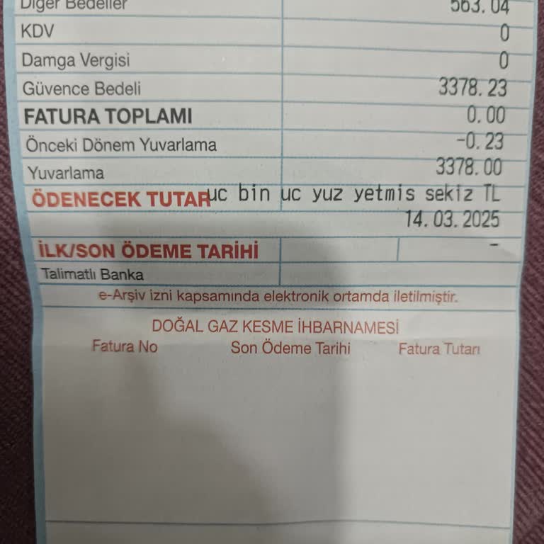 Aşırı Yüksek Faturaya İtiraz Ve Çözüm Talebi