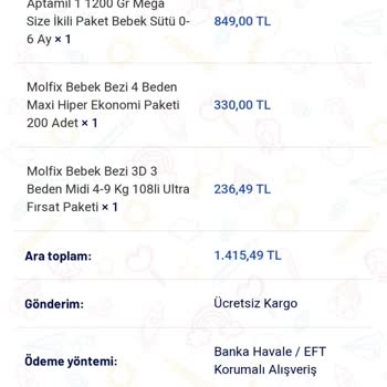 Bebek Ürünlerinde Güven Sorunu: Mağduriyet Yaşadım