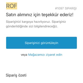 Rof Tekstil: Teslim Edilmeyen Ürün Ve Sessiz Müşteri Hizmetleri