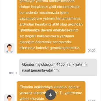 Yatırılan Paranın Geri Alınamaması Ve Hesap Kısıtlaması Sorunu
