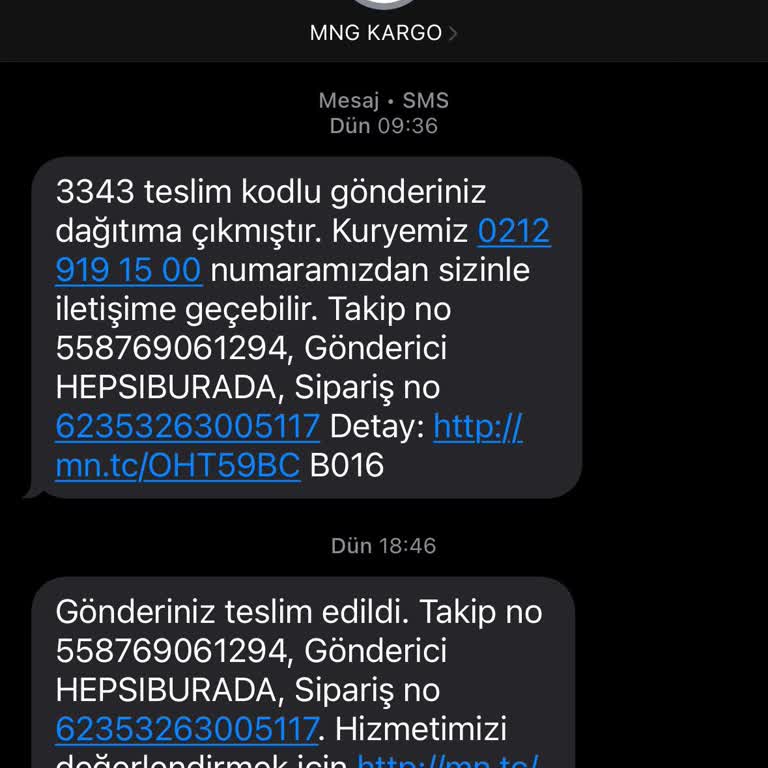 MNG Kargo'nun Teslimat Sorunu Ve Kalitesiz Hizmeti