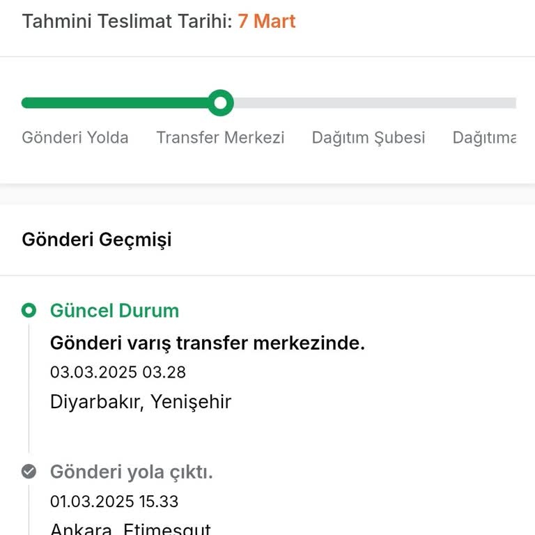Kolay Gelsin Kargo Mağduriyeti