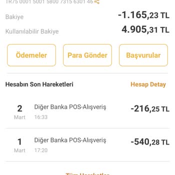 Kredi Kartı Borcu Yapılandırma Talebi Reddedildi