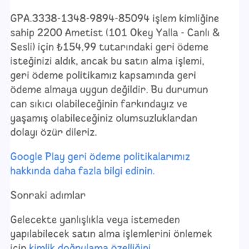 Yanlışlıkla Satın Alınan Ürün İçin İade Talebi