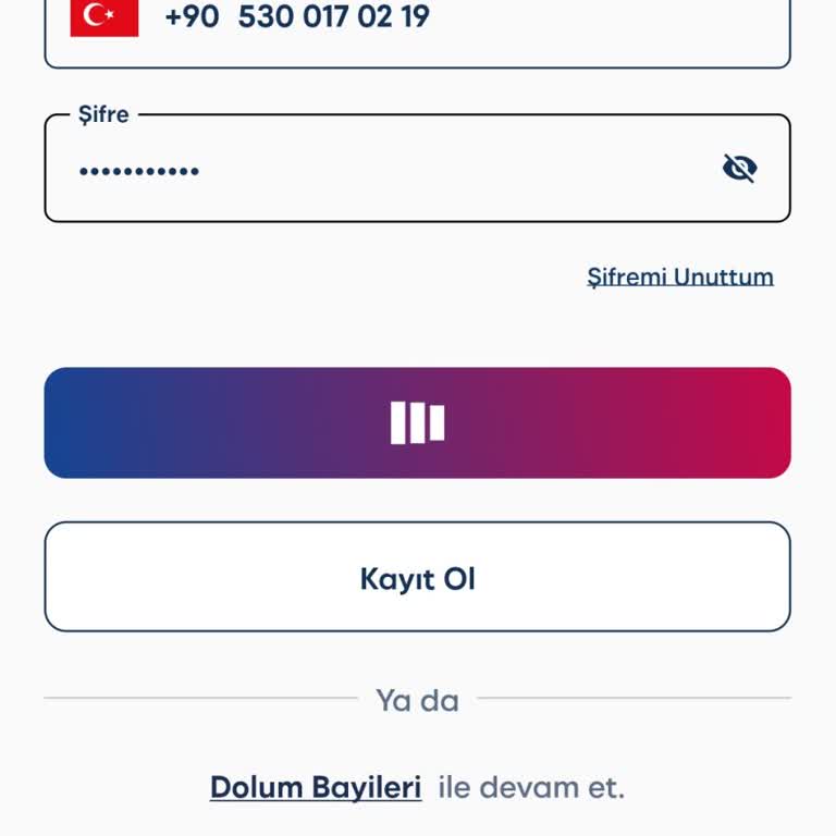 İzmirim Dijital Kart Uygulamasına Giriş Sorunu
