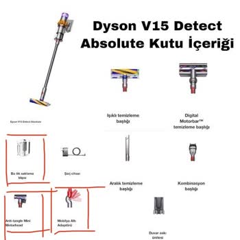 Dyson V15 Eksik Parçalarla Geldi, Mağduriyet Yaşıyoruz