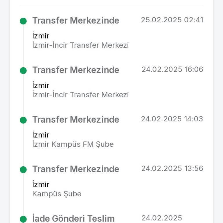 Trendyol İade Kargo Sorunu