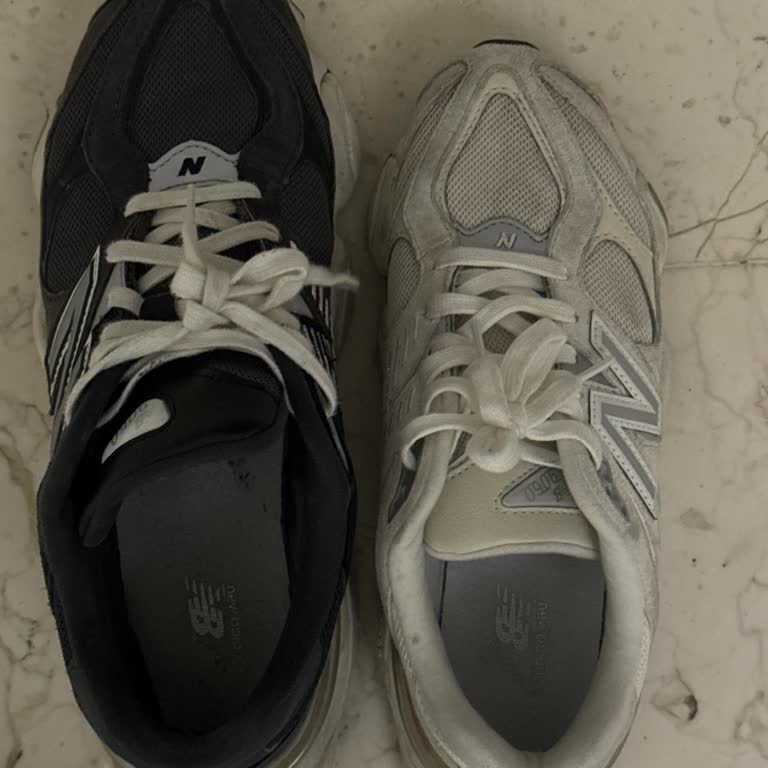 New Balance 9060, información no específica sobre uso de cuero de cerdo