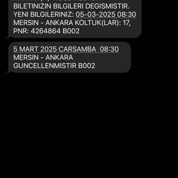 Koltuk Numarası Karmaşası Ve Mağduriyet