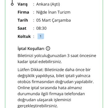 Koltuk Numarası Karmaşası Ve Mağduriyet