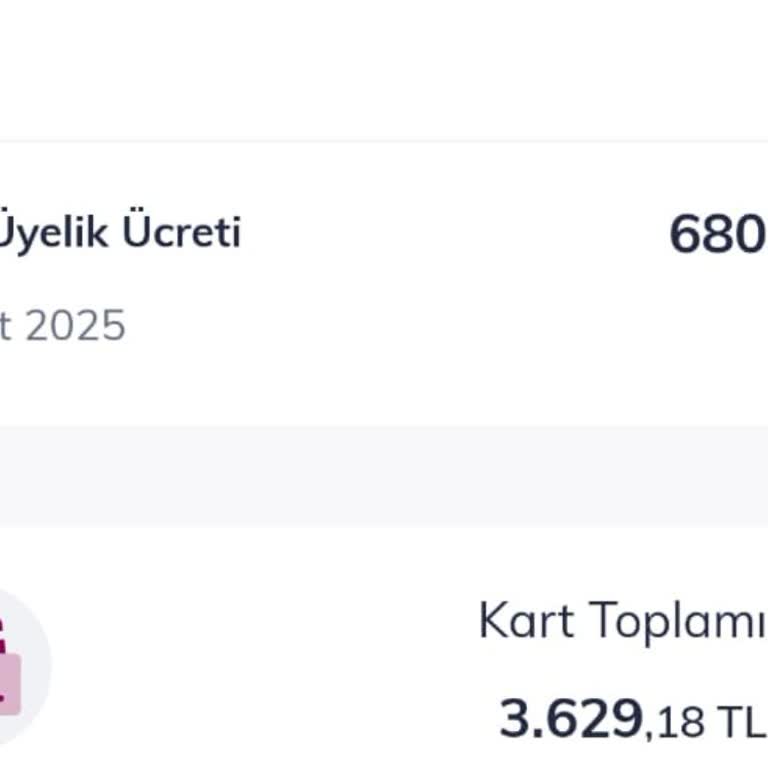 QNB Türkiye Kart Aidat!