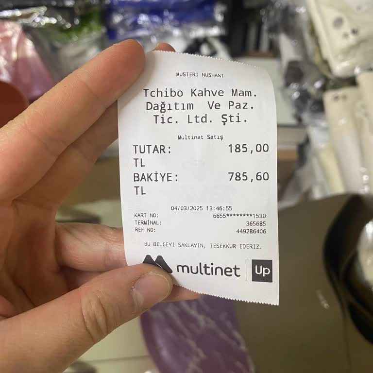 Gordion AVM Tchibo'da İletişim Sorunu