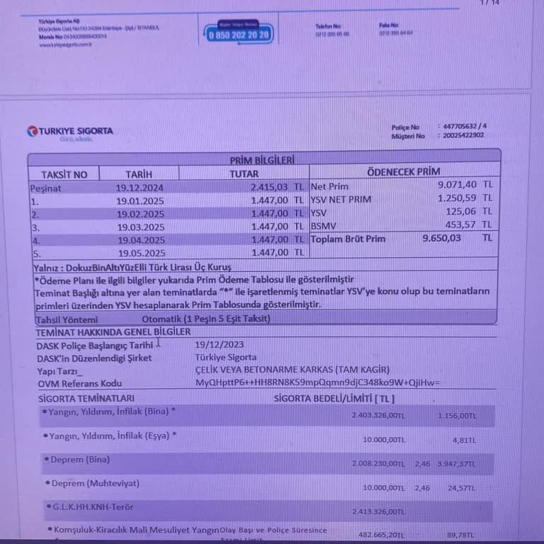 İzinsiz Yenilenen Konut Sigortası Mağduriyeti