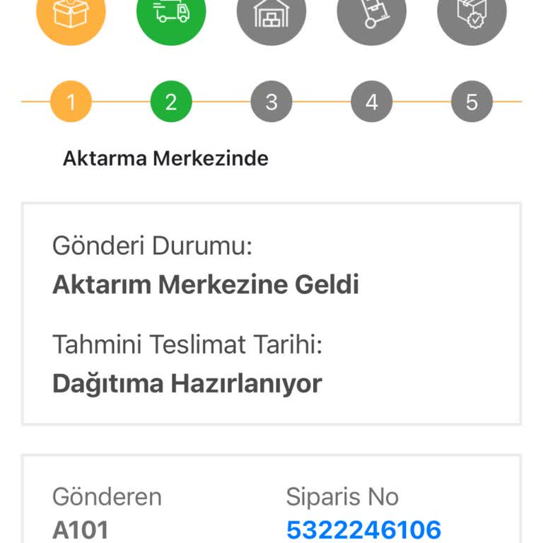 Kargo Aktarımında Kaybolan Sipariş
