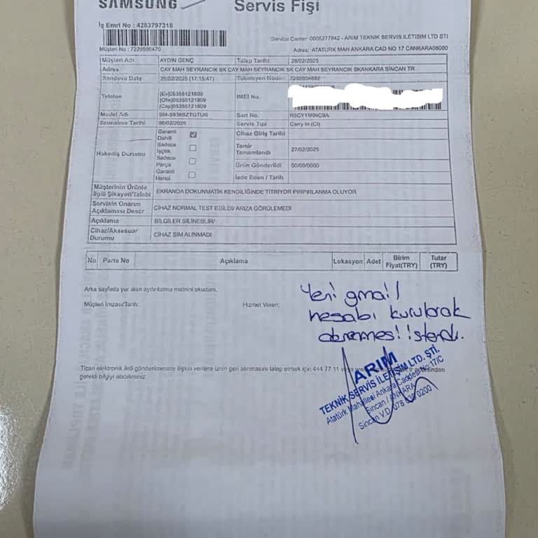 Samsung S25 Ultra İle Sürekli Ekran Sorunu