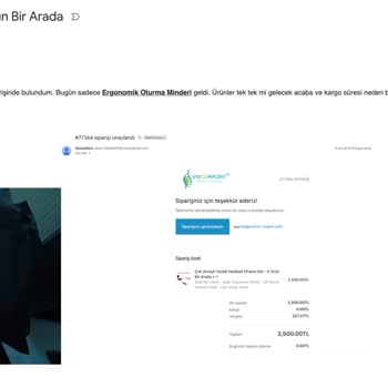 Viscomfort.com'dan Eksik Teslimat Ve İletişimsizlik Sorunu