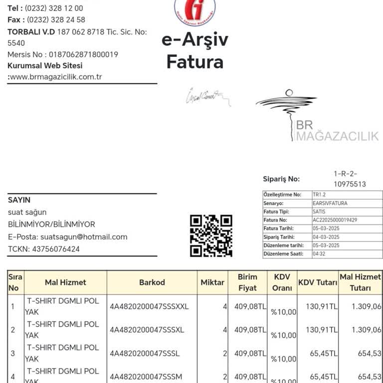 Altınyıldız Classic'te Kurumsal Fatura Sorunu