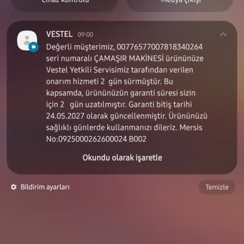 Garanti Kapsamı Dışında Kalan Çorap Sıkışması Ve Yüksek Onarım Ücreti