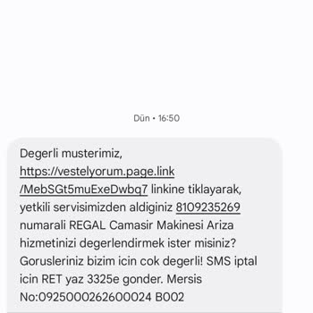 Garanti Kapsamı Dışında Kalan Çorap Sıkışması Ve Yüksek Onarım Ücreti