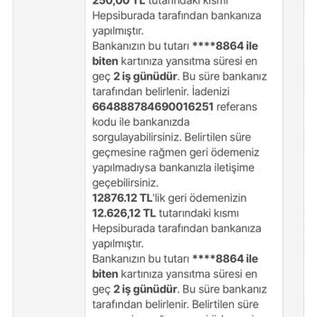 Kazanılmış Puanların İadesi Yapılmıyor