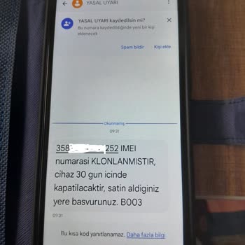 IMEI Klonlama Sorunu: Reeder P13 Blue