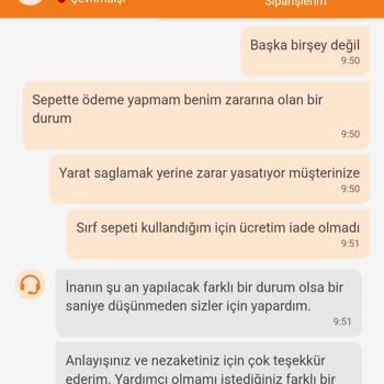 İptal Edilen Siparişlerin Ücreti Hemen İade Edilmedi
