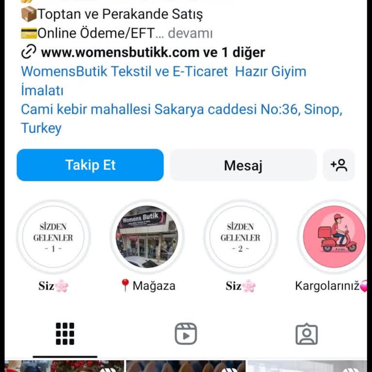 Womens Butik Ödeme Sonrası Dönüş Yapmadı Yanıltıldık!