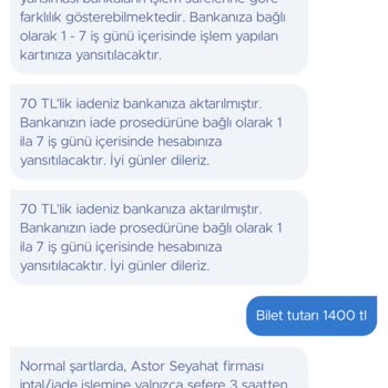 Haksız Bilet İptali Ve Eksik İade