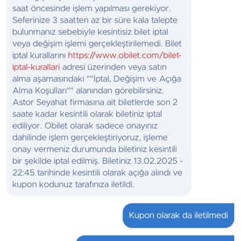 Haksız Bilet İptali Ve Eksik İade