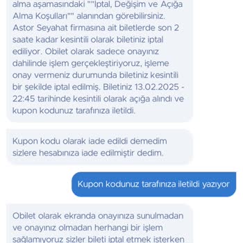 Haksız Bilet İptali Ve Eksik İade