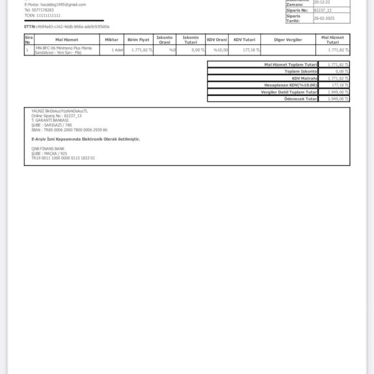 Mama Sandalyesi Siparişim Kargoya Verilmiyor, İletişim Yok
