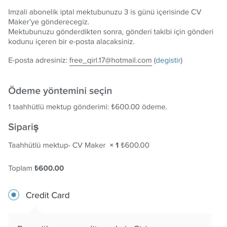 Üyelik İptali İçin Yüksek Ücret Talebi