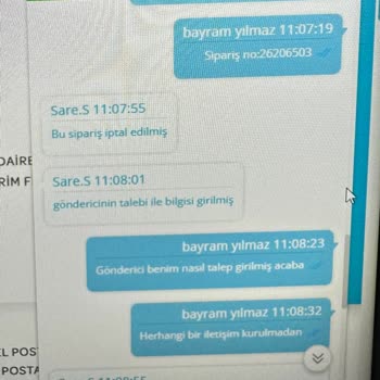 PTT Kargo'dan Yanlış İptal Ve İletişimsizlik