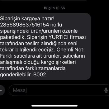 Yanlış Adrese Gönderilen Sipariş Ve İletişim Sorunları