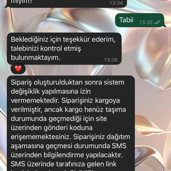 Yanlış Adrese Gönderilen Sipariş Ve İletişim Sorunları