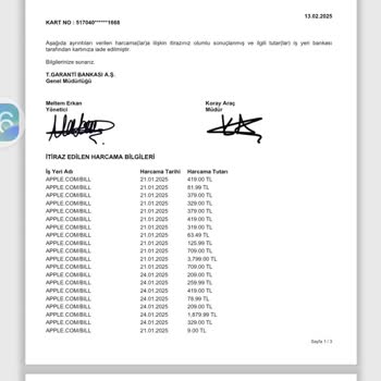 Kart İadesinde Banka Engeliyle Karşılaştım