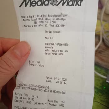 Hatalı Ürün Ve İade Sorunu: Media Markt Metrogarden