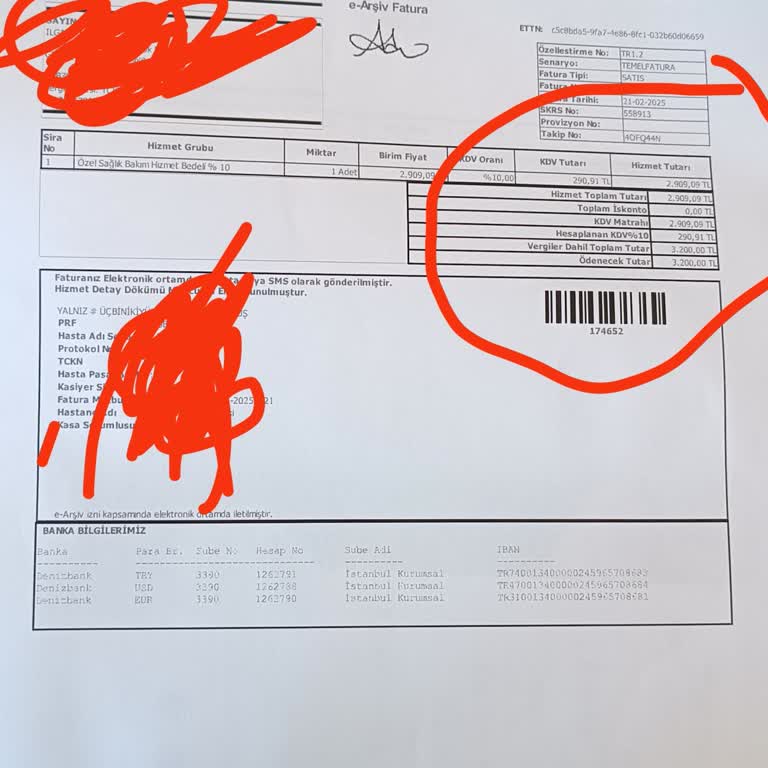 Medical Park Gebze'de Haksız Ücretlendirme