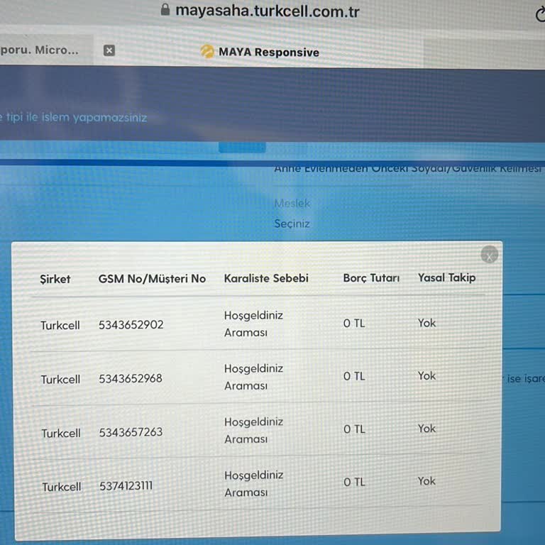 Kara Liste Mağduriyeti: Kurumsal Hat Başvurusu Engelleniyor