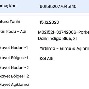 Kalite Sorunu Ve Müşteri Memnuniyetsizliği