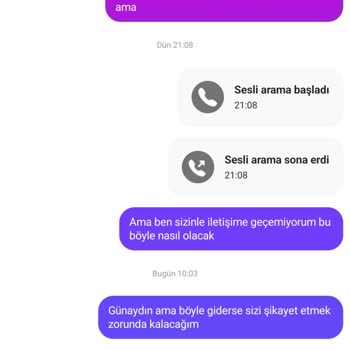 İletişimsizlik Ve Geciken Teslimat Mağduriyeti
