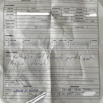 Kelebek Mobilya'dan Eksik Ve Hasarlı Ürün Teslimatı